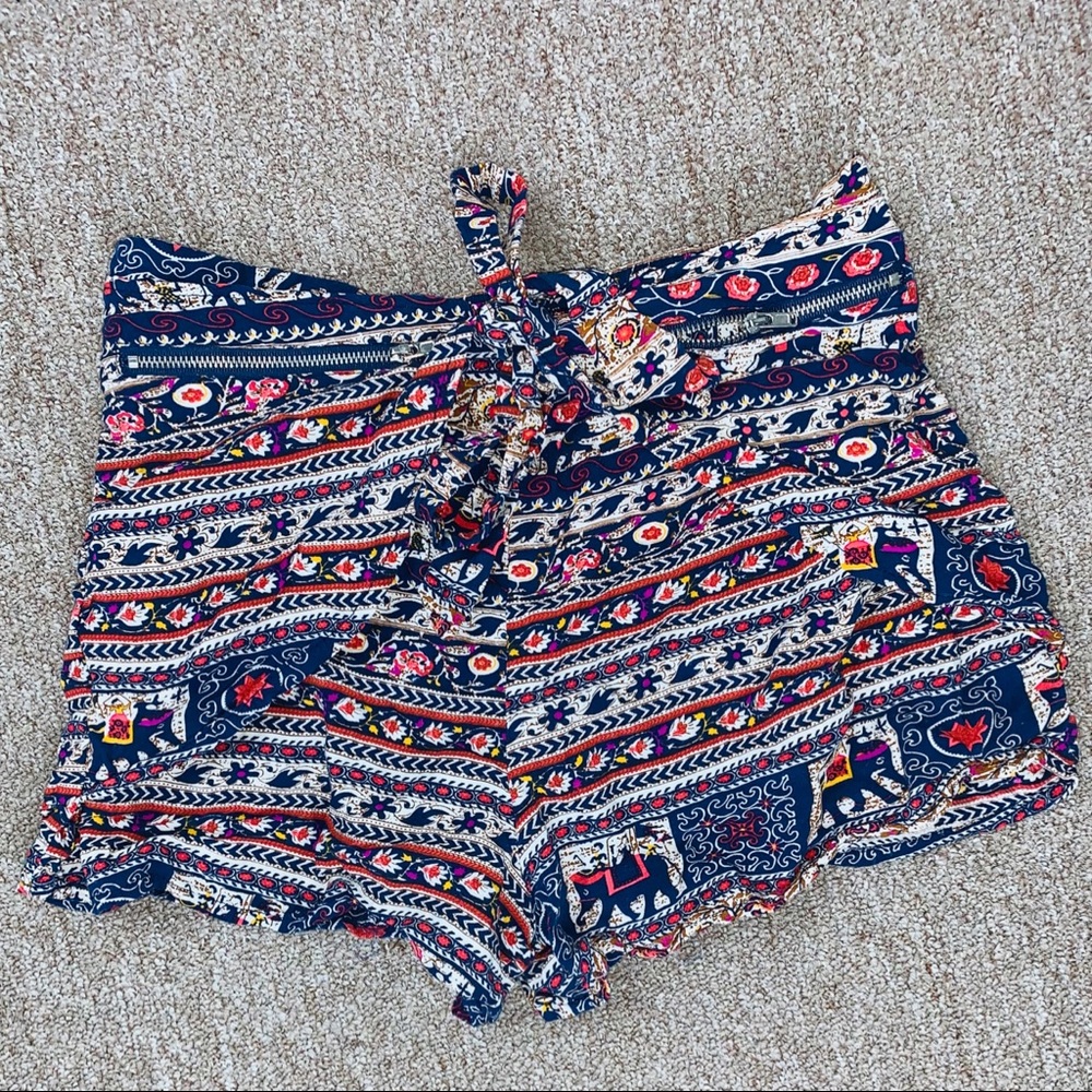 Tribal Print Shorts